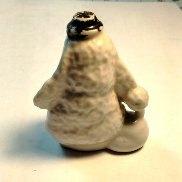 Vintage japan White Poodle Ceramic Figurine Ugly MCM - Picture 5 of 9